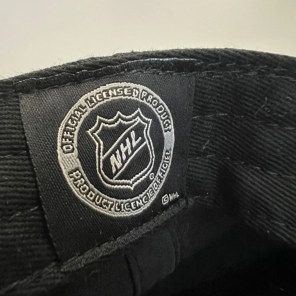 American Needle New Jersey Devils NHL Black Baseball Cap Dad Hat Adjustable